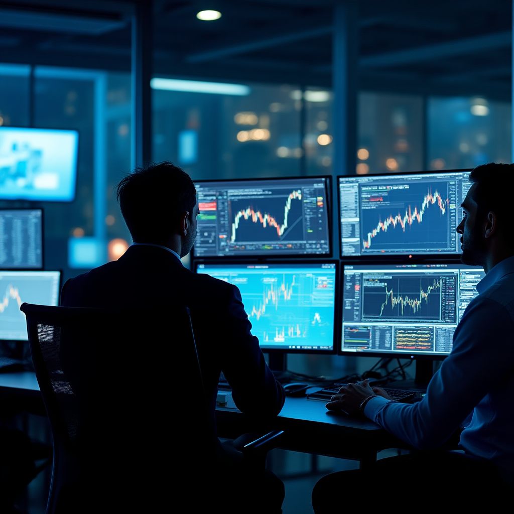 Sesión de trading en vivo